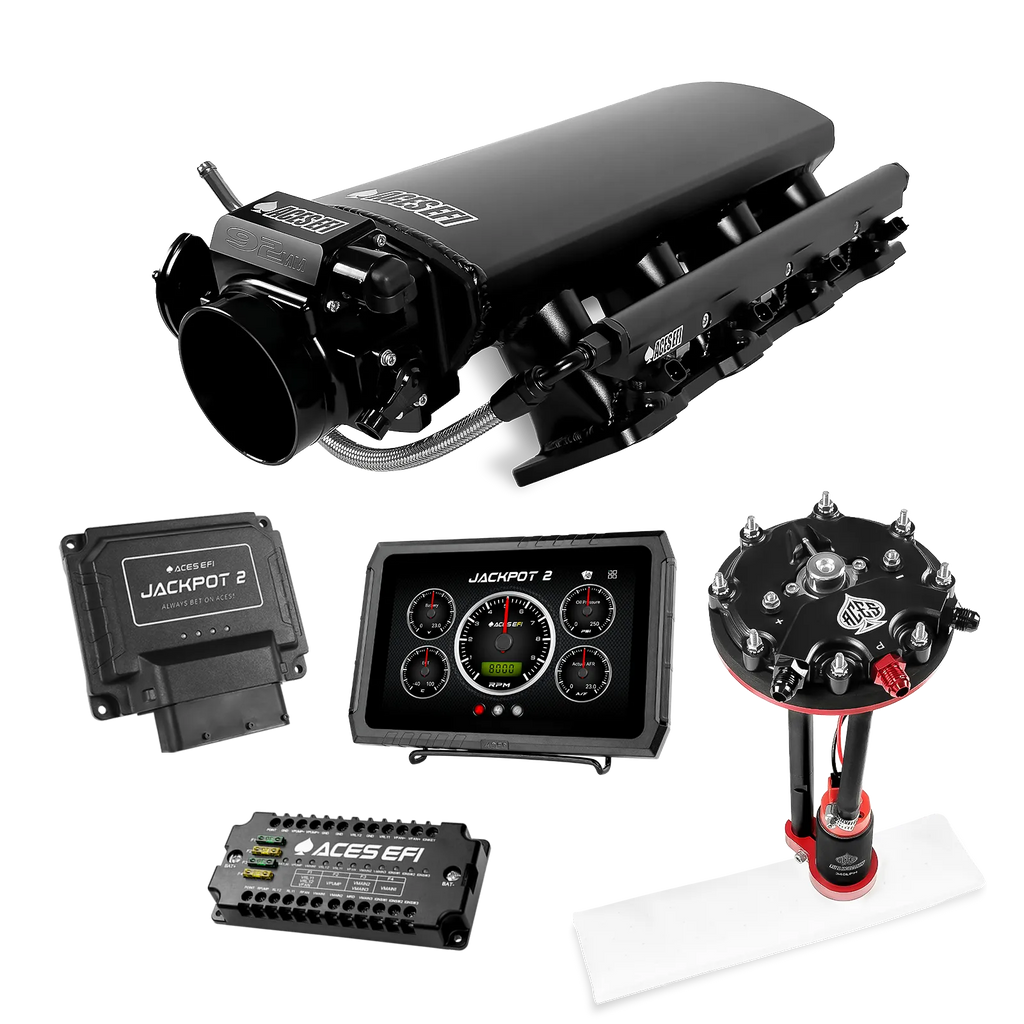 Jackpot 2 LS EFI System - Master Kit with Tank Conversion Pump Module with Internal Regulator