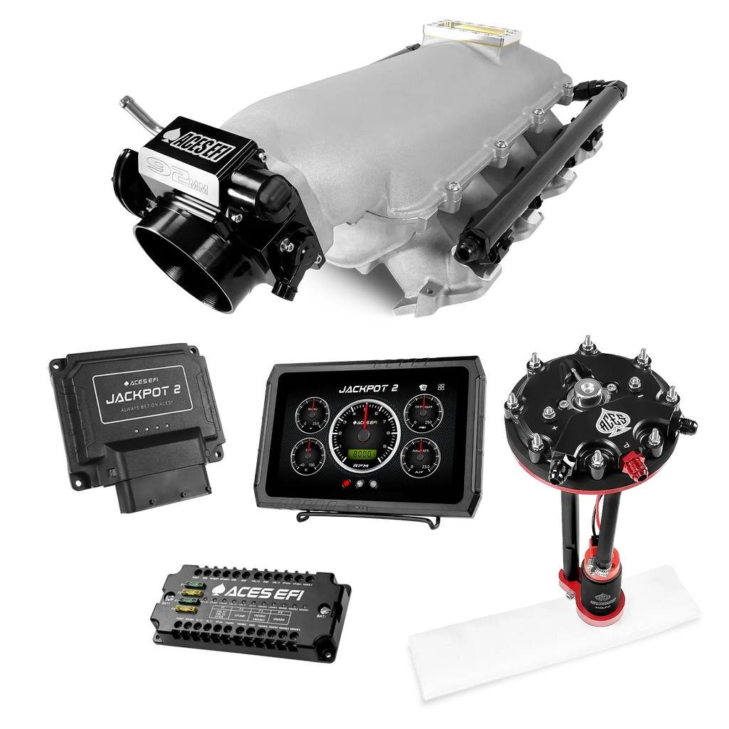 Jackpot 2 LS EFI System - Master Kit with Tank Conversion Pump Module with Internal Regulator