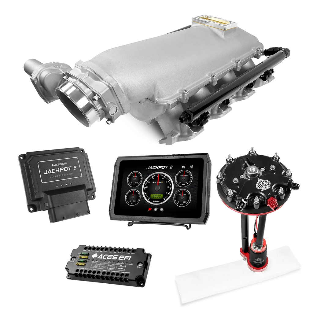 Jackpot 2 LS EFI System - Master Kit with Tank Conversion Pump Module with Internal Regulator