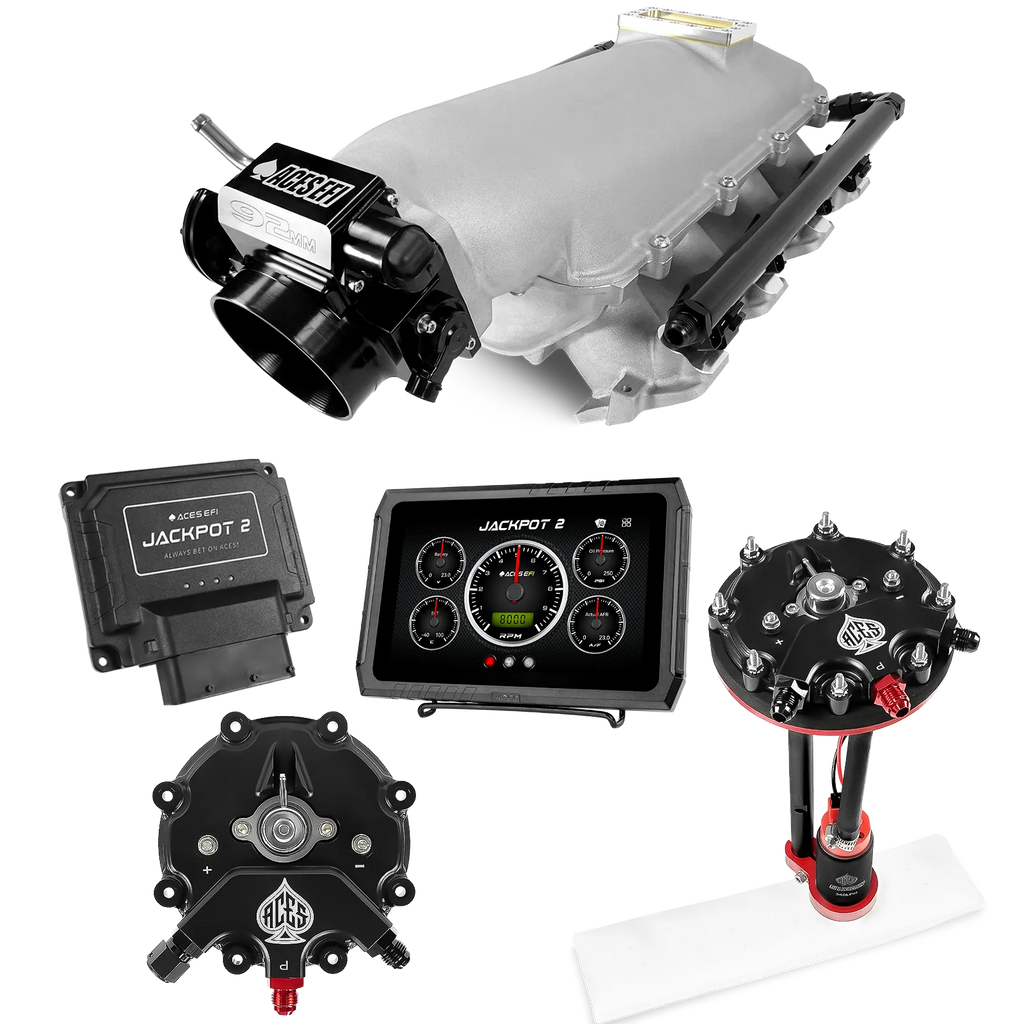 Jackpot 2 LS EFI System - Master Kit with Tank Conversion Pump Module with Internal Regulator