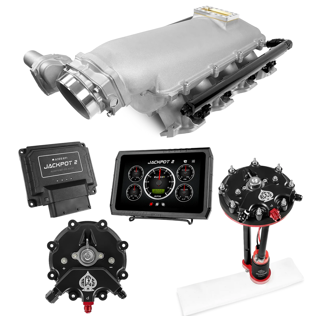 Jackpot 2 LS EFI System - Master Kit with Tank Conversion Pump Module with Internal Regulator