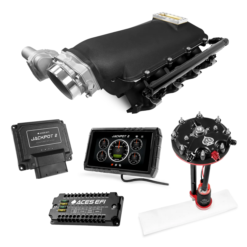 Jackpot 2 LS EFI System - Master Kit with Tank Conversion Pump Module with Internal Regulator