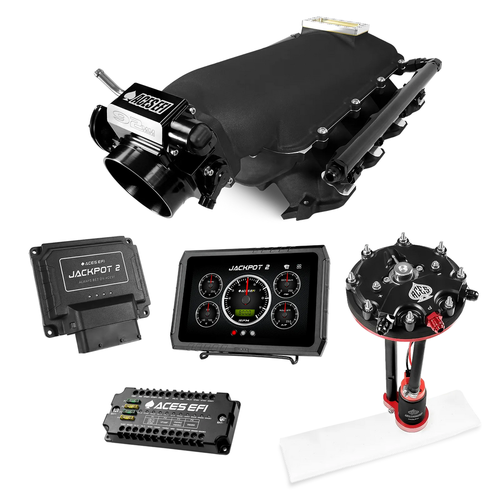 Jackpot 2 LS EFI System - Master Kit with Tank Conversion Pump Module with Internal Regulator