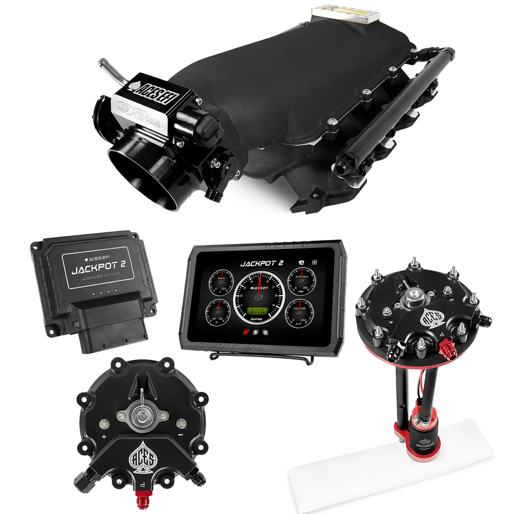 Jackpot 2 LS EFI System - Master Kit with Tank Conversion Pump Module with Internal Regulator