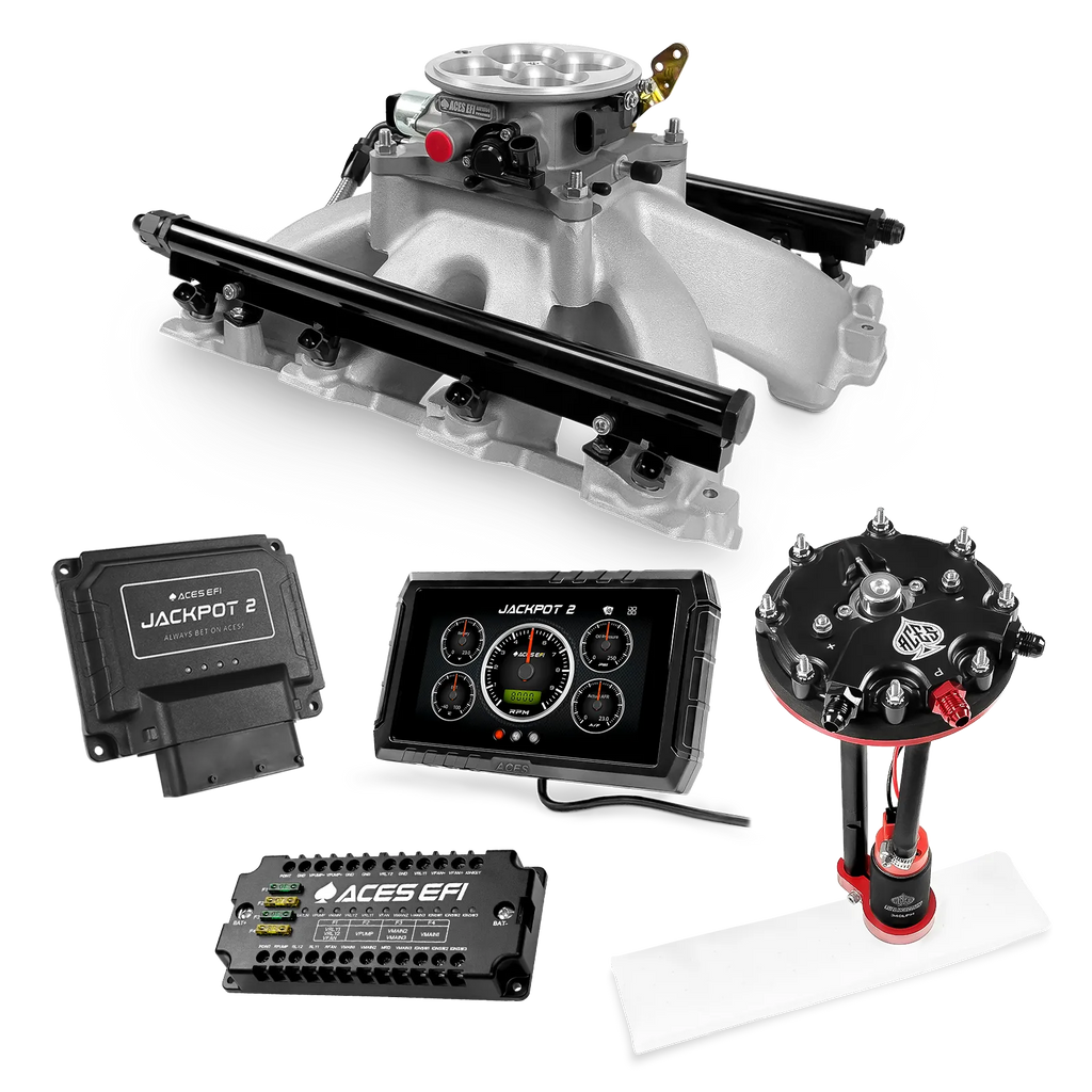 Jackpot 2 LS EFI System - Master Kit with Tank Conversion Pump Module with Internal Regulator