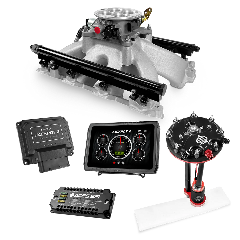 Jackpot 2 LS EFI System - Master Kit with Tank Conversion Pump Module with Internal Regulator