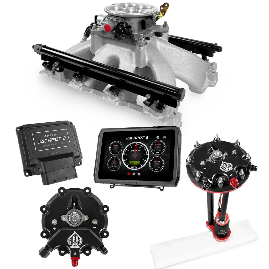 Jackpot 2 LS EFI System - Master Kit with Tank Conversion Pump Module with Internal Regulator