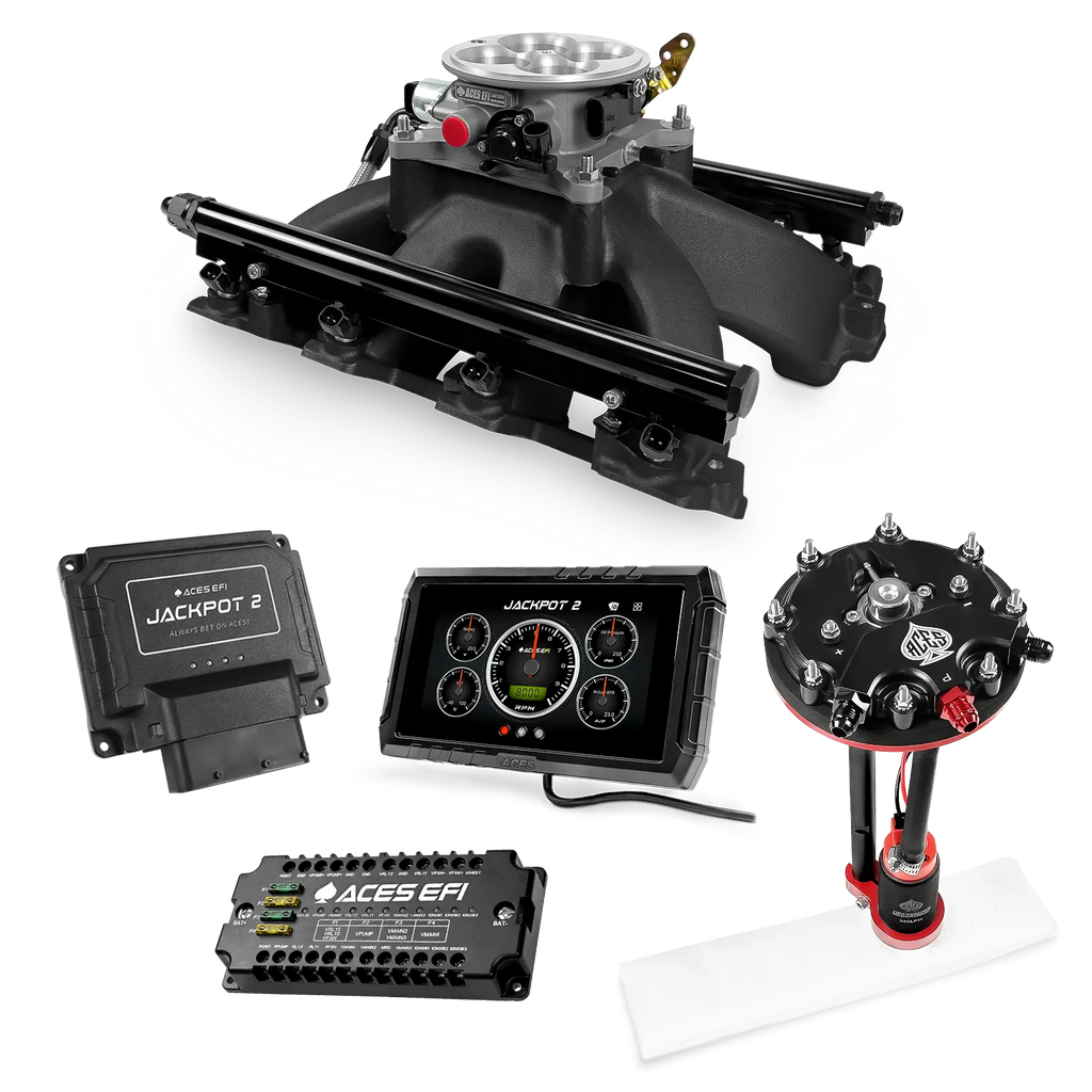 Jackpot 2 LS EFI System - Master Kit with Tank Conversion Pump Module with Internal Regulator