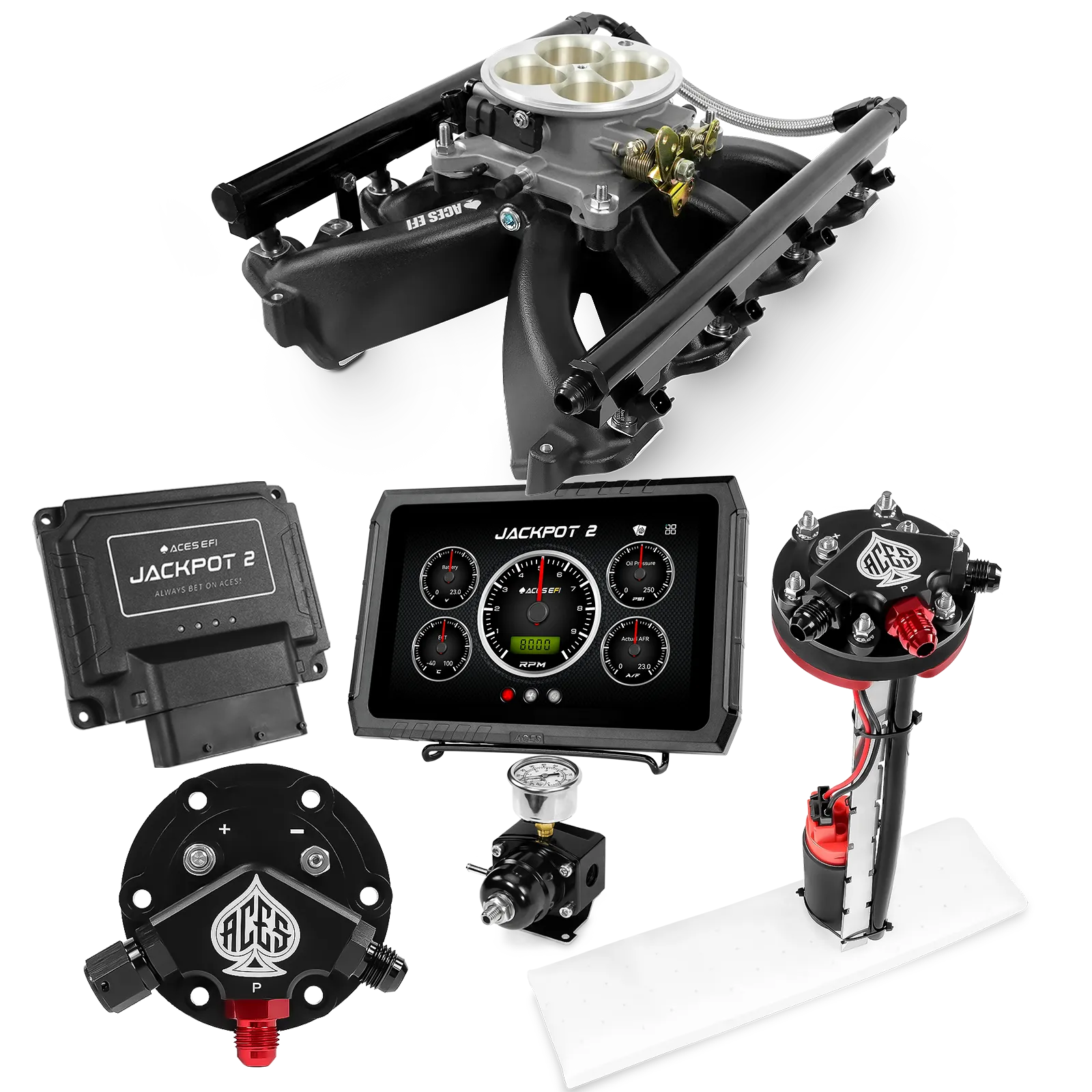 Jackpot 2 LS EFI System - Master Kit with Tight Fit In-Tank Pump Module