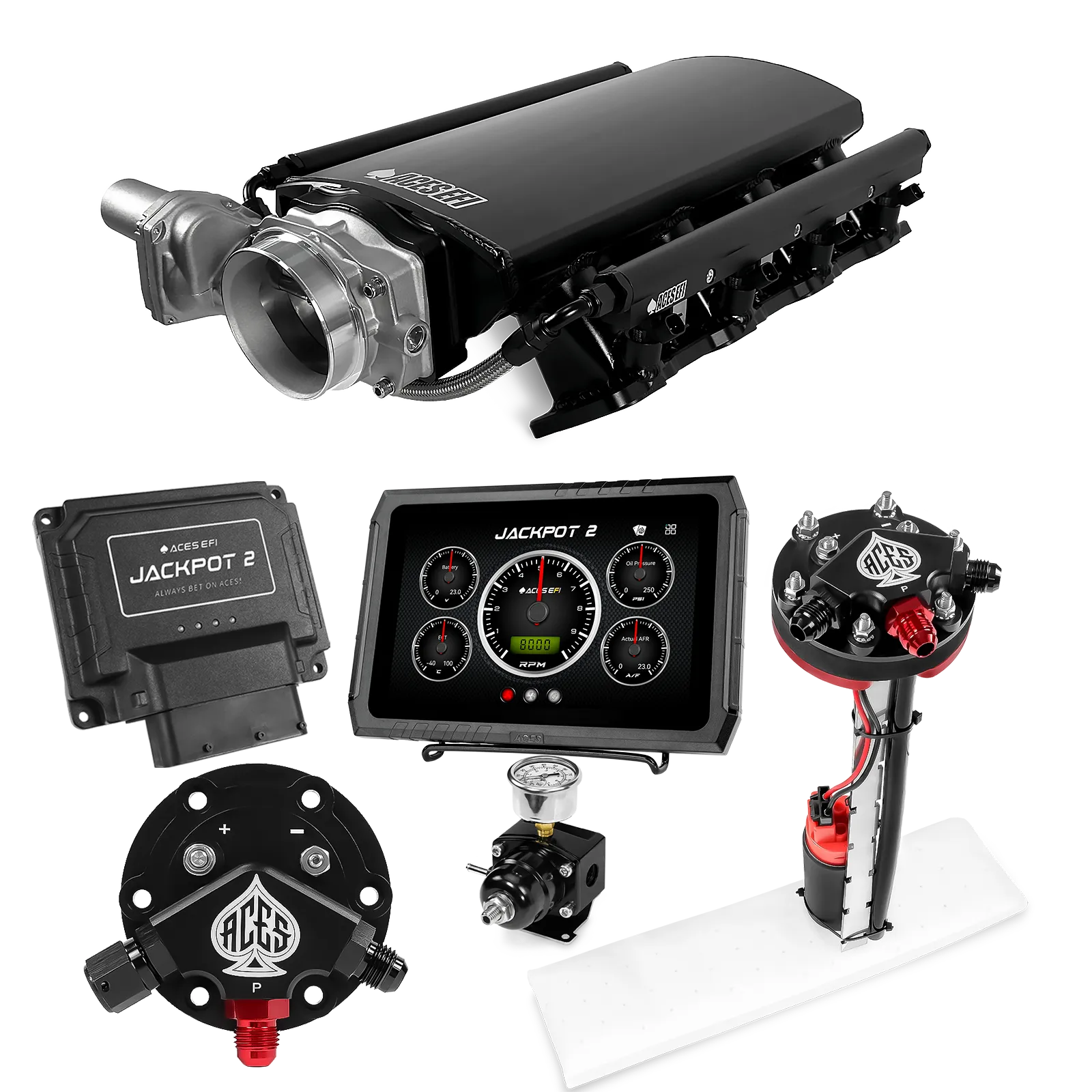 Jackpot 2 LS EFI System - Master Kit with Tight Fit In-Tank Pump Module