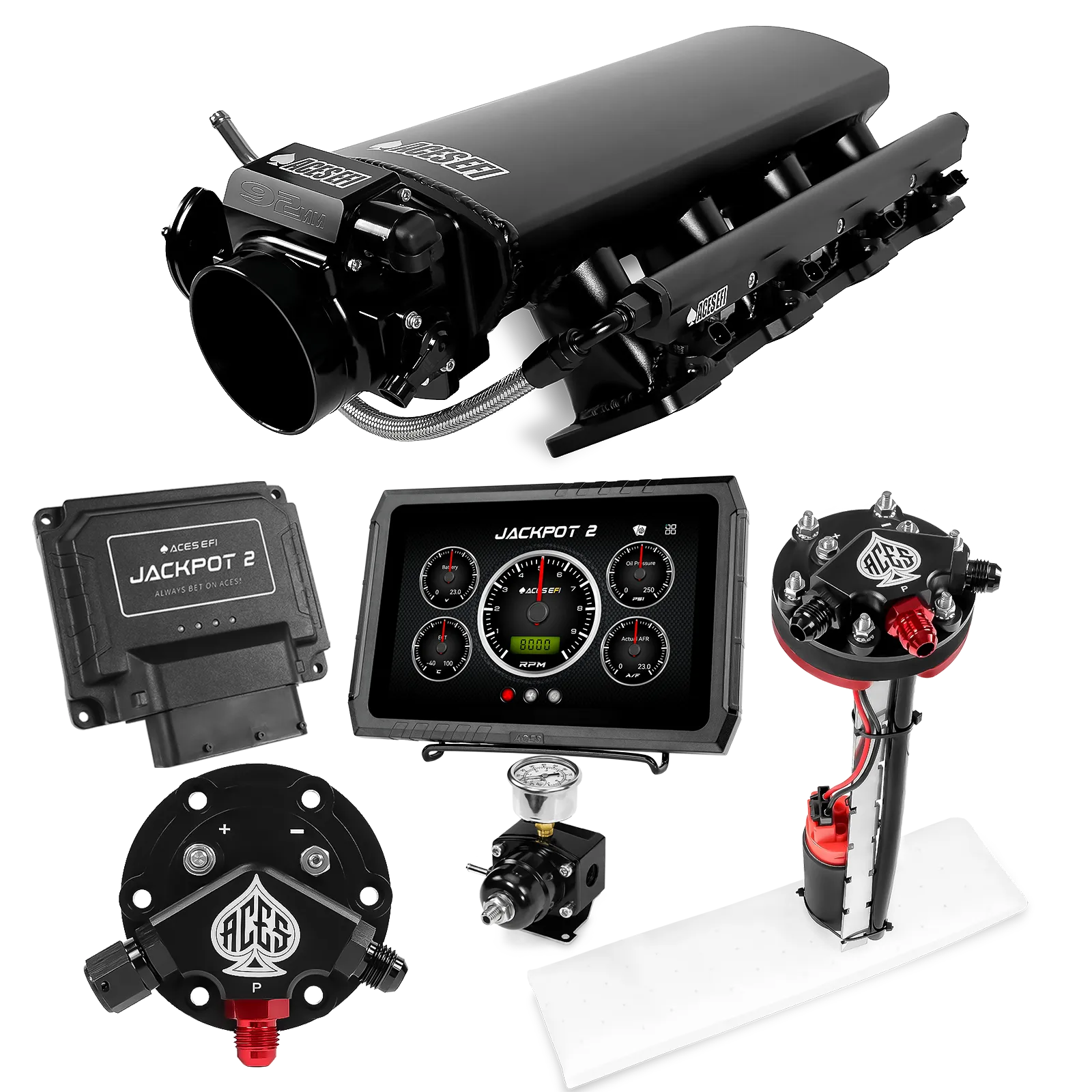 Jackpot 2 LS EFI System - Master Kit with Tight Fit In-Tank Pump Module