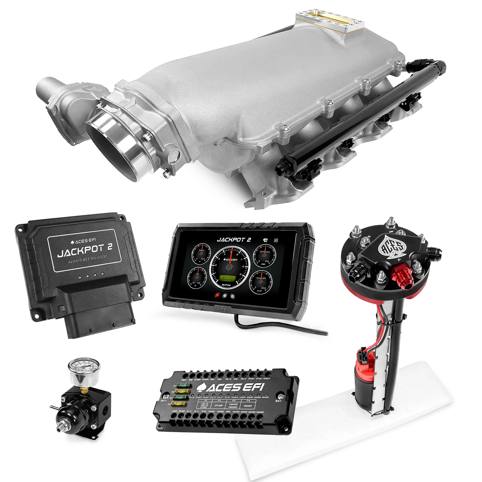 Jackpot 2 LS EFI System - Master Kit with Tight Fit In-Tank Pump Module