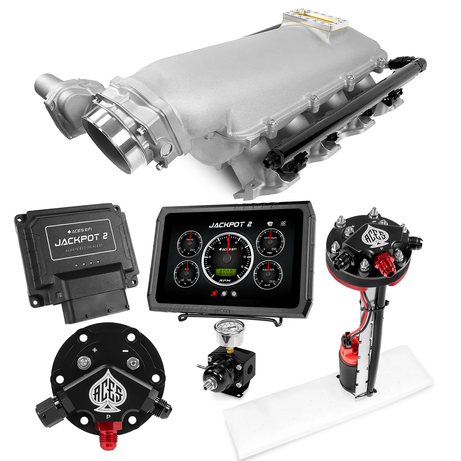 Jackpot 2 LS EFI System - Master Kit with Tight Fit In-Tank Pump Module