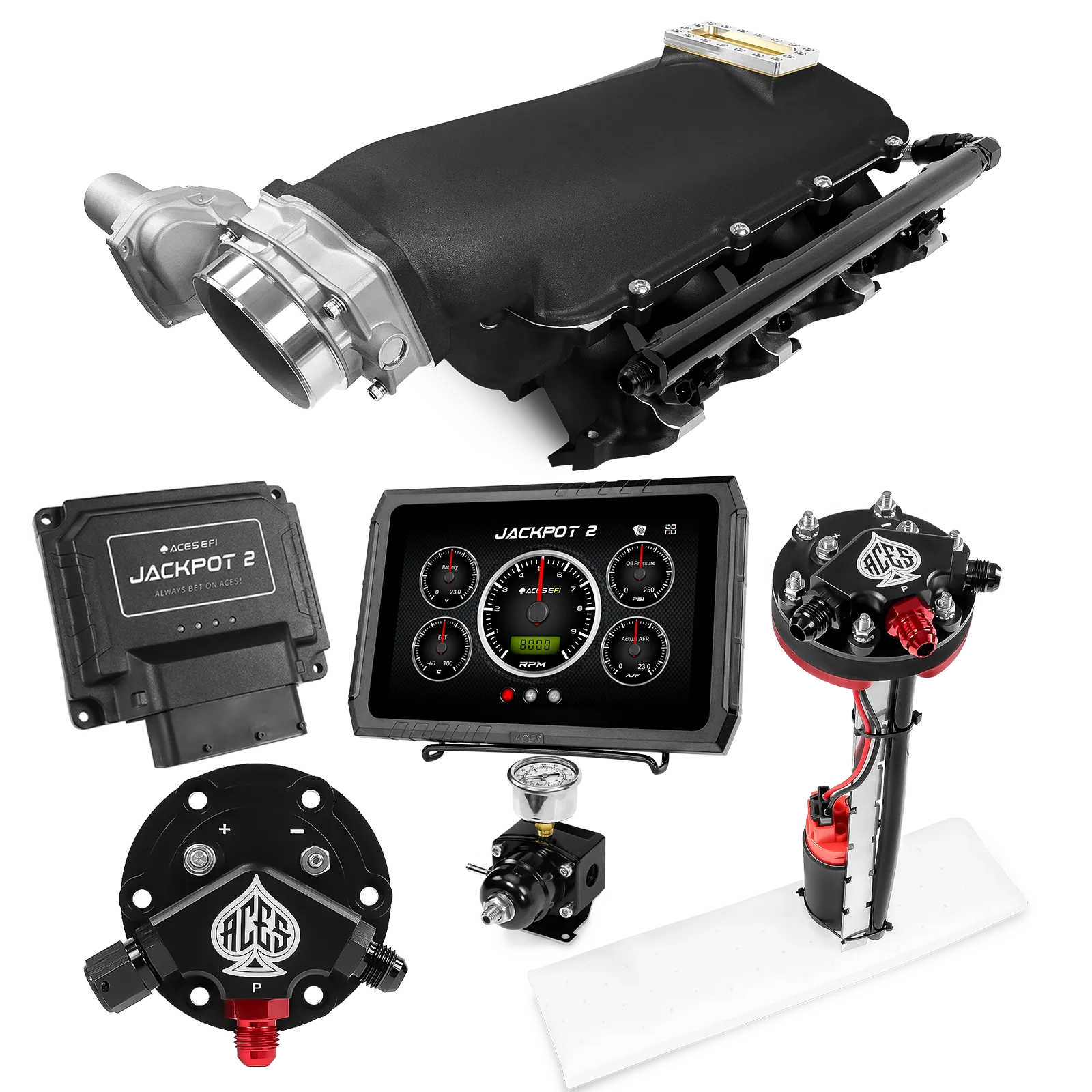 Jackpot 2 LS EFI System - Master Kit with Tight Fit In-Tank Pump Module