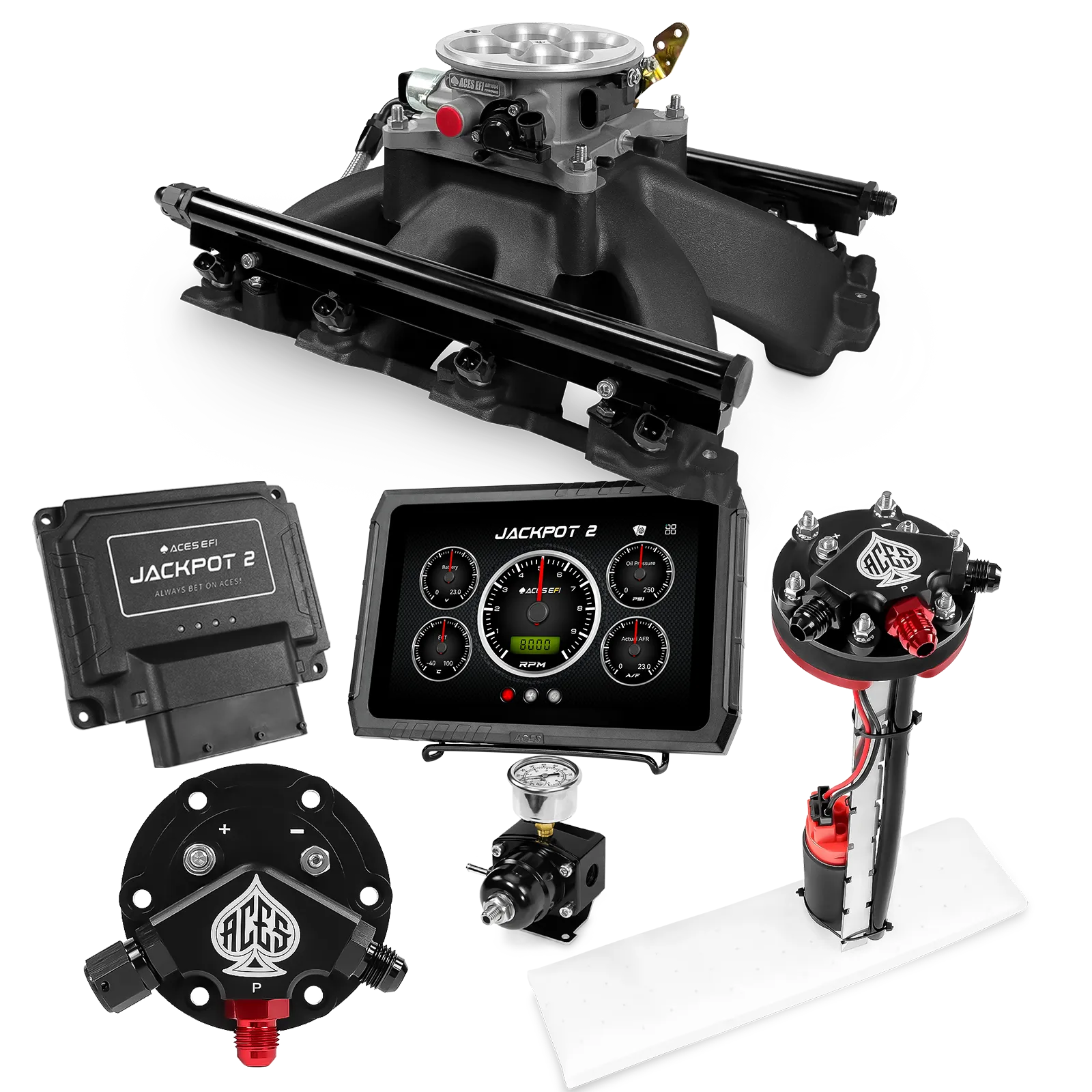 Jackpot 2 LS EFI System - Master Kit with Tight Fit In-Tank Pump Module
