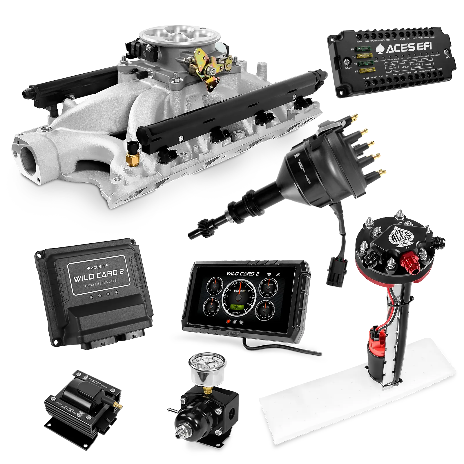 Wild Card 2 Sequential EFI Master Kits (500 HP)
